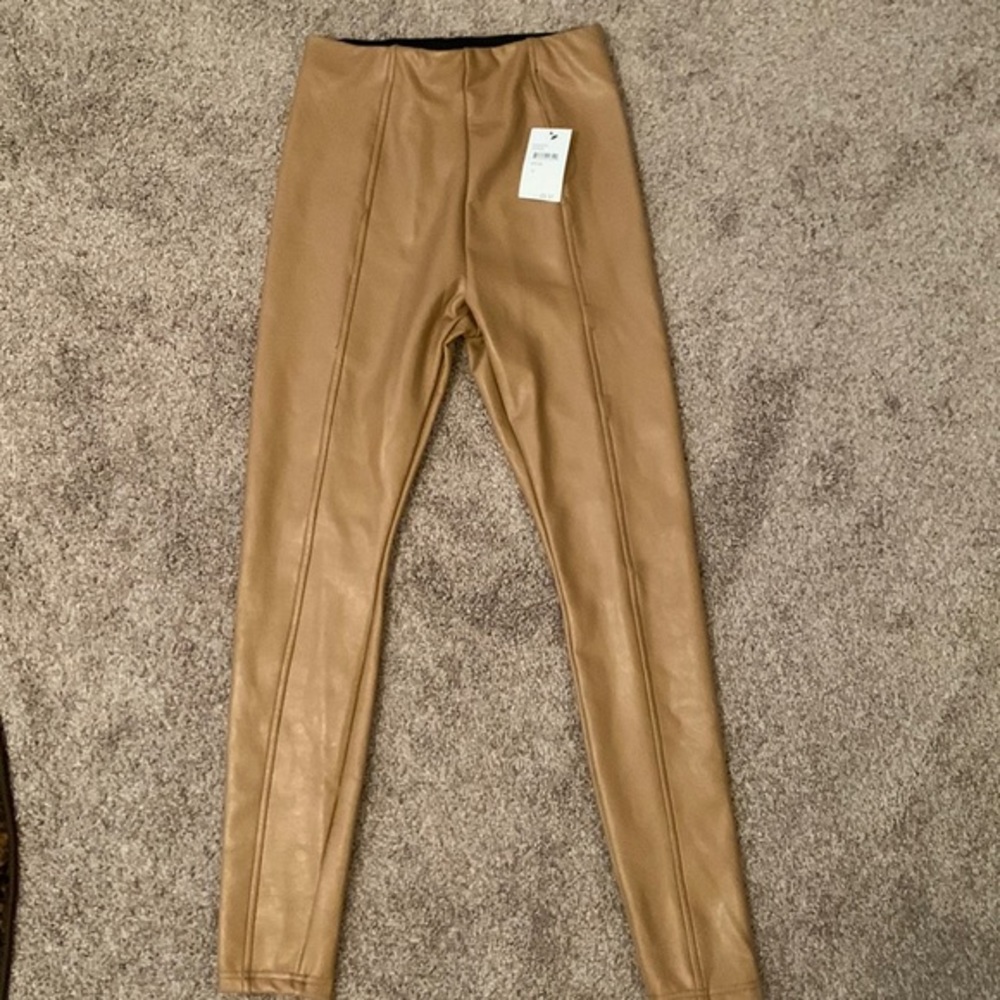 Faux Leather Pants - Picture 1 of 11